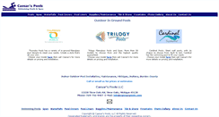 Desktop Screenshot of caesarspools.com